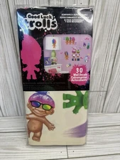 2015 Room Mates Good Luck Trolls Peel and Stick Wall 30 Decals Dreamworks Retro