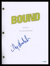 Lilly Wachowski "Bound" Director AUTOGRAPH Signed Andy Script Screenplay ACOA