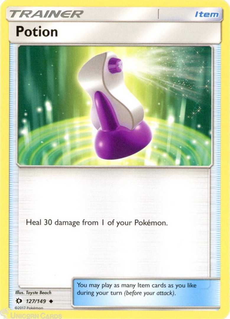 Potion 127/149 : Uncommon Mint/Near Mint Pokemon Card : SM01: Sun & Moon