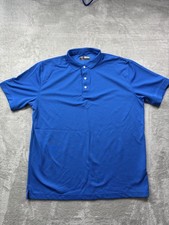 Callaway Men's XL Blue Opti-Dri Performance Golf Polo Shirt Short Sleeve