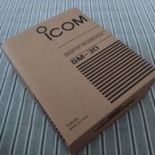 ICOM SM-30 Desktop Stand Microphone Genuine 30dB for IC-7100/7300/7610/7851/9700