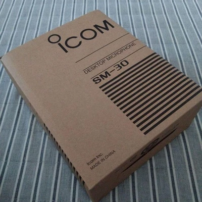 Microphone de bureau ICOM SM-30 authentique 30 dB pour IC-7100/7300/7610/7851... - Photo 1/4