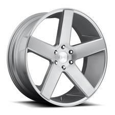 22 Dub S218 Baller 22x9.5 6x135 30mm Gloss Silver Brushed Wheel Truck Suv Rim 22 Dub S218 Baller 22x9.5 6x135 30mm Gloss Silver Brushed Wheel Truck Suv Rim