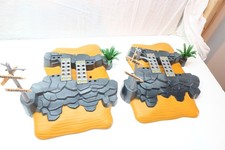 playmobil rally bosque paisaje rocas occidentales bosque occidental indios Marruecos