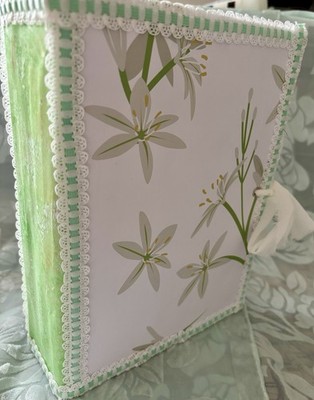 Handgefertigtes Junk Journal Hardcover 128 Seiten Album Notizbuch Unikat