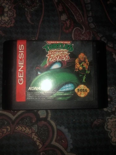 Teenage Mutant Ninja Turtles Tournament Fighters Sega Genesis