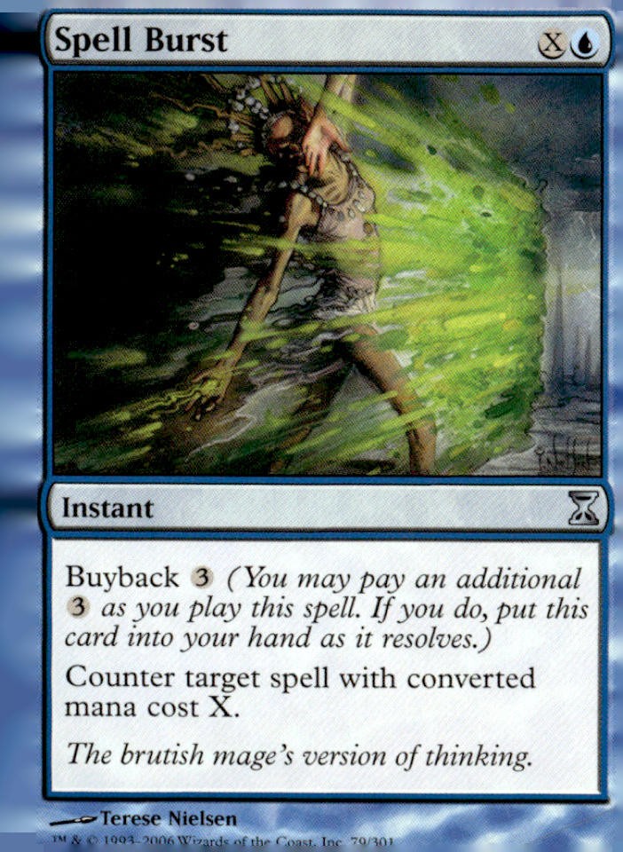 Time Spiral #79 Spell Burst