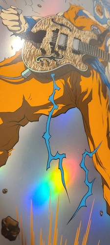 Trey Anastasio Band Brooklyn Bowl Poster Foil Vegas 2015 Phish Mint TAB - Afbeelding 2 van 2
