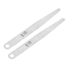 Thickness Feeler Gauge 0.1 mm Stainless Steel Measure Tool for Gap Width 2PC