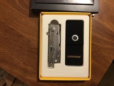 Leatherman Crunch multitool, ballistic nylon sheath. Made in USA. Brand New.