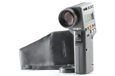 [MINT w/ Case] Minolta Spotmeter F Digital Light Exposure Spot Meter From JAPAN