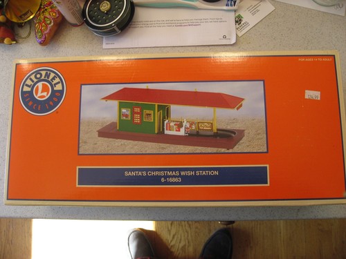 Estación de tren Lionel Santa's Christmas Wish 6-16843 | Condition: New