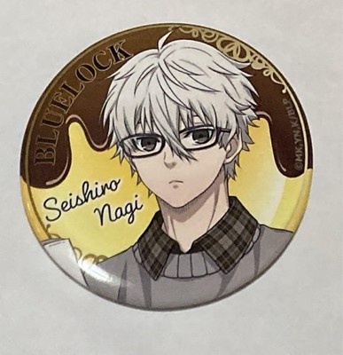 Seishiro Nagi Anisugar Blue Lock Badge Autumn Reading Collectible Pin