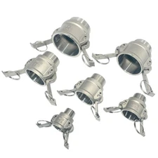 1/2" 1" 3" inch Type B Camlock Female to Male NPT Stainless SS 304 Hose Fitting