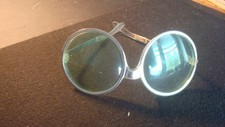 Vintage Large Lens Antique SUNGLASSES - Made in Italy - Rare - Retro