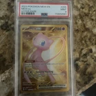Pokémon TCG Mew EX 205/165 Scarlet & Violet 151 Holo Hyper Rare PSA 9