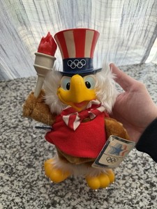 Peluche Sam L'Aigle Olympique - JO Los Angeles 1984 - Applause 8327 - Officiel