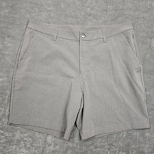 Lululemon Shorts Mens 34 Green Commission Ventlight Golf Performance Stretch