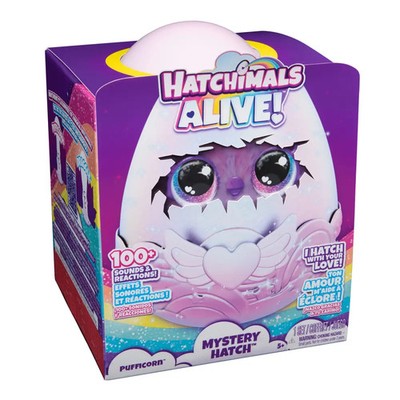 Hatchimals Alive Mystery Ei Pufficorn