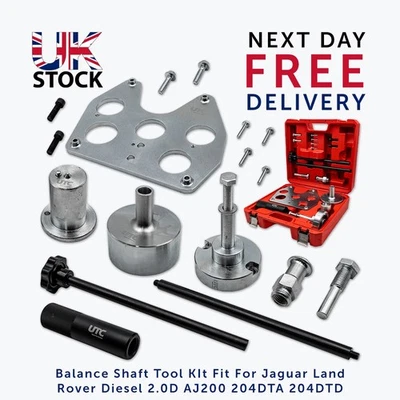 UNITEDTOOLCORP Balance Shaft Tool Kit for Jaguar Land Rover 2.0D AJ200 204DTA 204DTD NEW! UK!