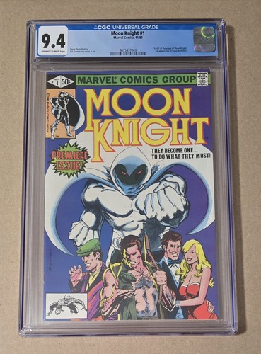 Moon Knight #1 CGC 9.4!