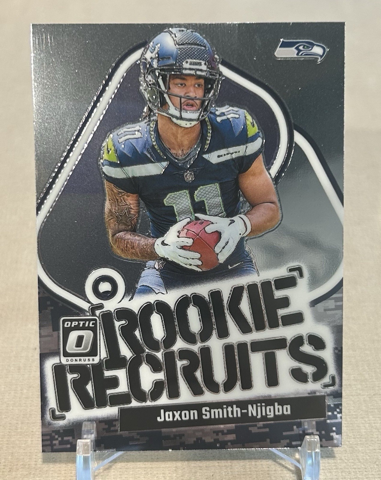 2023 Panini Donruss Optic - Rookie Recruits Jaxon Smith-Njigba #12 (RC)