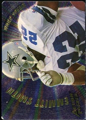 Emmitt Smith Card 1994 Action Packed Warp Speed #WS1 