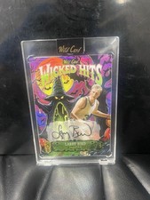 2025 Wild Card Wicked Hits Larry Bird True 1/1 Autograph Celtics HOF SSP Rare
