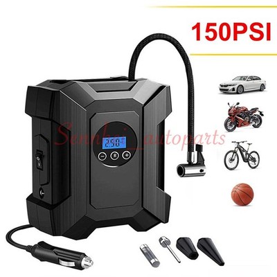 Car Air Tire Pump Inflator Portable Compressor Digital Electric Auto 150PSI 12V