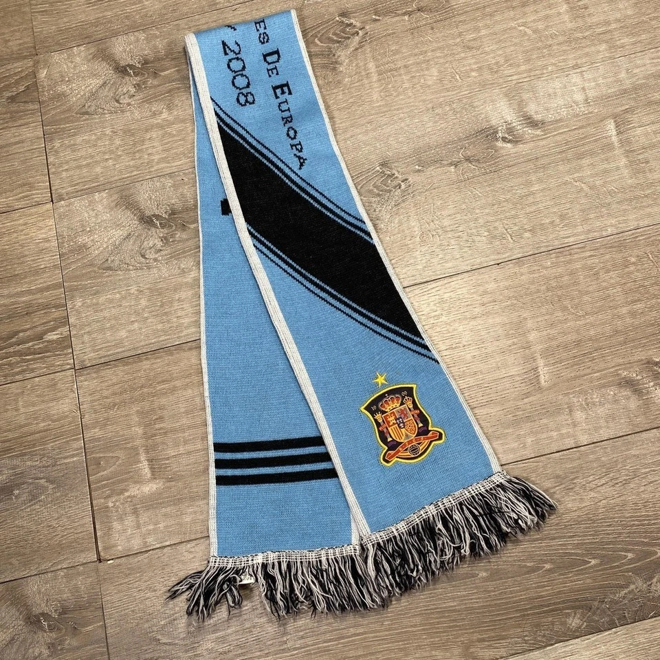 España Bufanda Campeones De Europa 1964 2008 Azul Fútbol Fútbol Adidas España Foto 2 de 4
