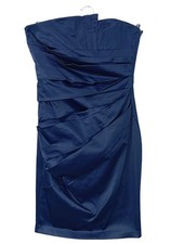 ASOS Robe de soirée Dames Robe T EU 40 bleu élégant