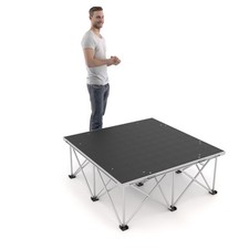 PD X-Lite750 Portable Stage Platform Riser System - 1m x 1m x 40cm