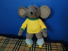 Rastamouse Zoomer Cbeebies  Soft Toy Plush Skating Mouse Vintage 2011 