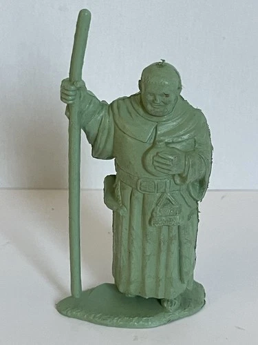 Vintage 1960's Marx Friar Tuck Playset Figure From No. 4719 Robin Hood Set