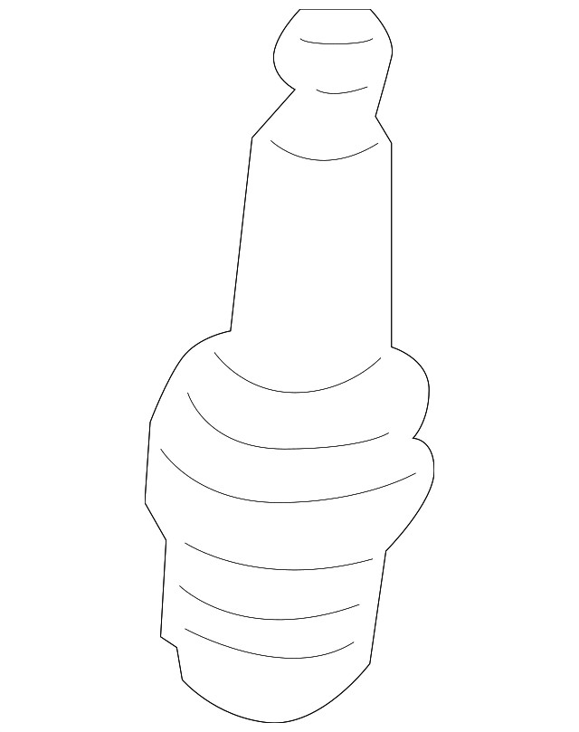 Genuine Mitsubishi Spark Plug MN158596