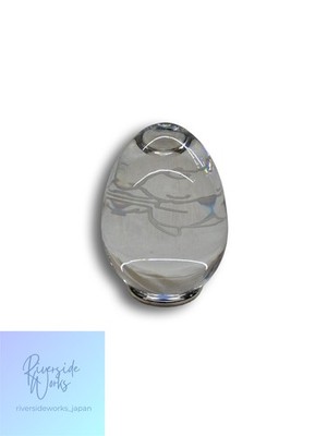 BACCARAT Royal Eierbecher Kewpie Puppe Kristall Sammlerstück JP