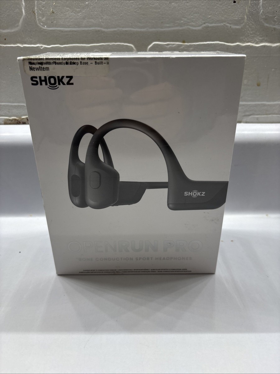 Shokz OpenRun Pro Bluetooth Sport Headphones - Black for