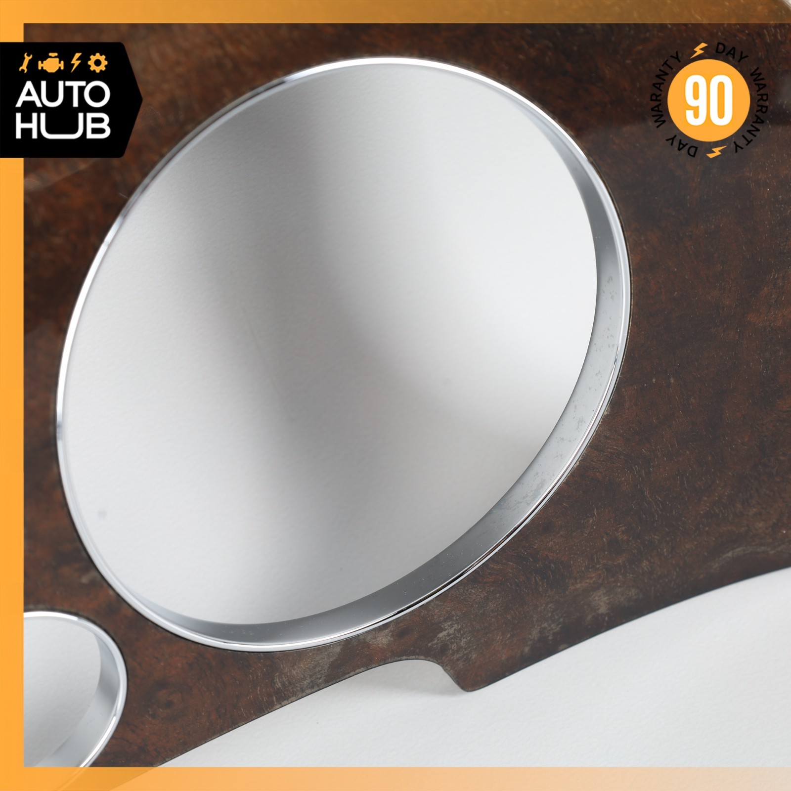 03-13 Bentley Continental GT GTC Dash Panel Speedometer Bezel Trim Wood OEM 31k