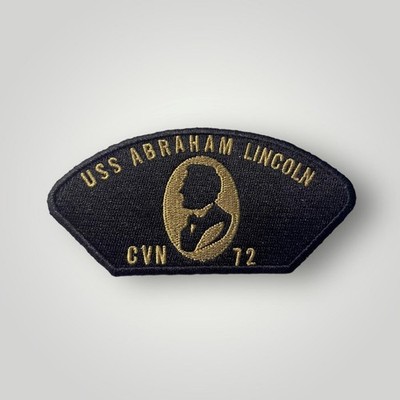 USN CVN 72 Abraham Lincoln Aircraft Carrier Big Abe Patch