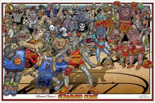 Slam Dunk by Howard Teman Poster 36" x 24"