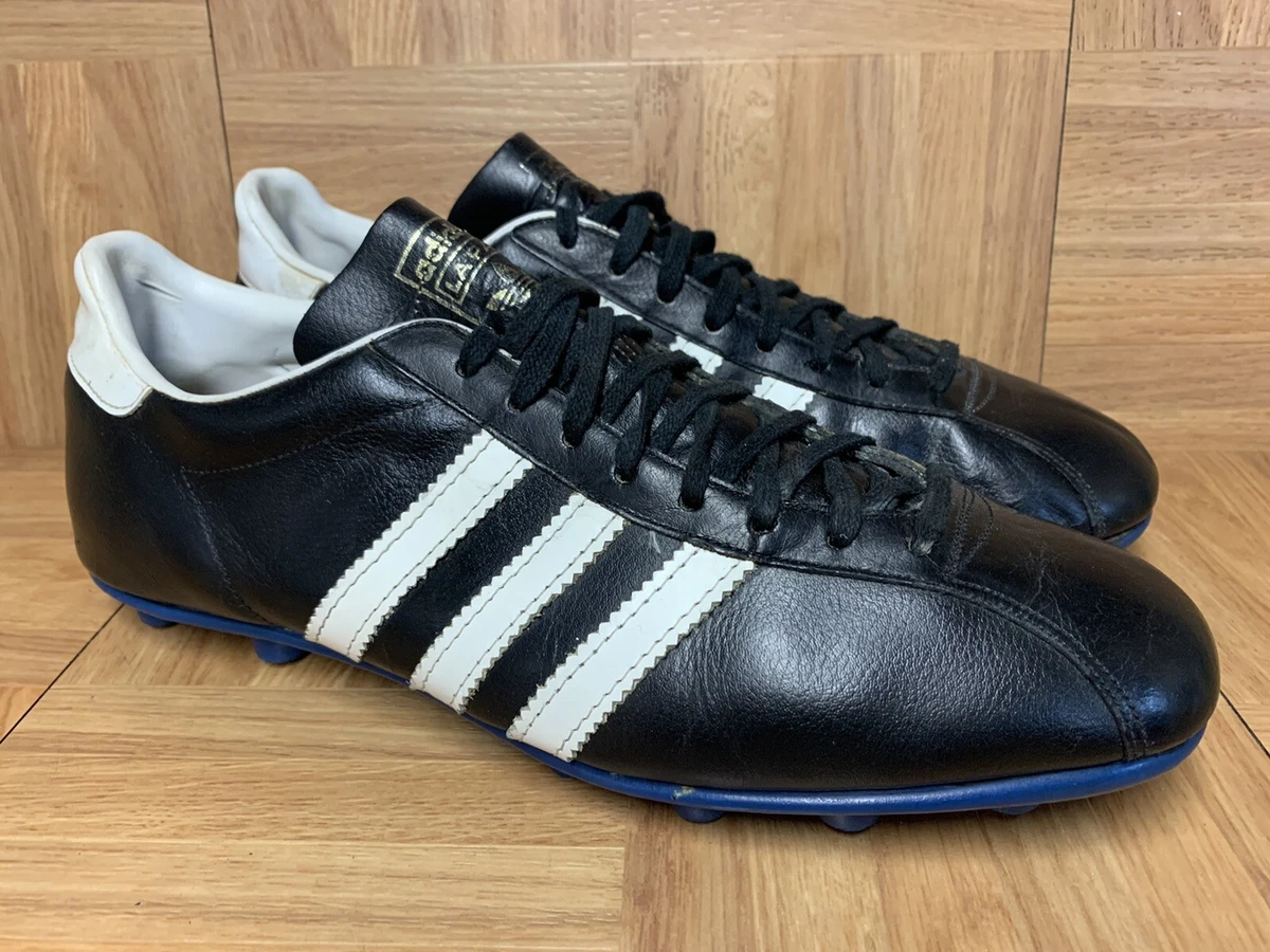 Vintage🔥 Adidas La Paz Made France Soccer Original Blue Soles 10.5 |