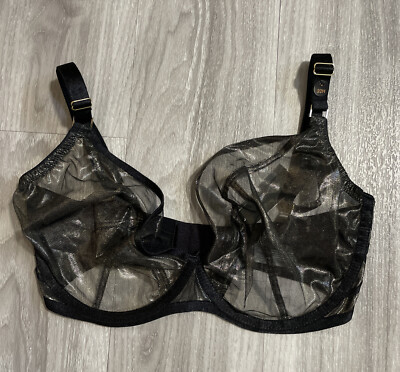 Ann Summers The Palazzo Bra Non Pad Fuller Bust Plunge Size 32H -New With Tags