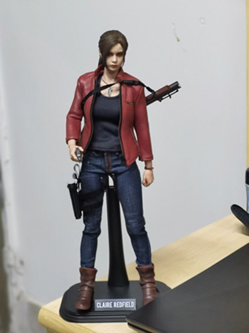 DAMTOYS DMS031 1/6 Resident Evil 2 Remake Ver. Claire Redfield Figure Model  Gift