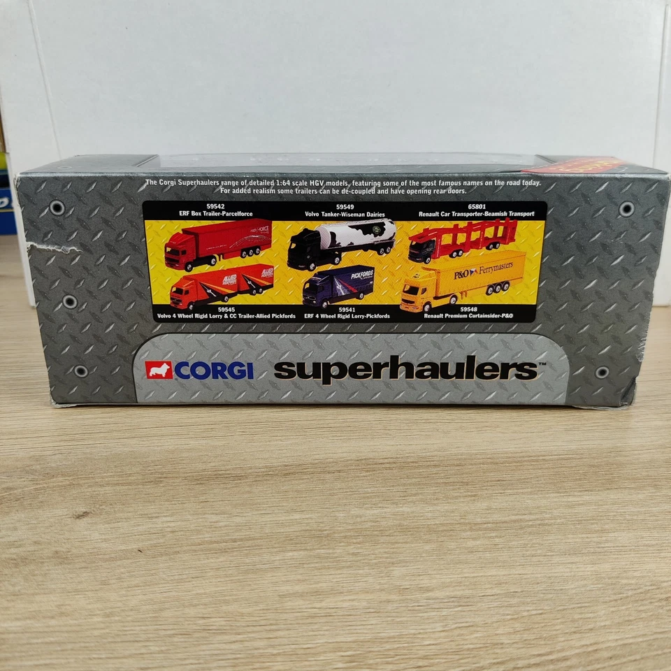 SUPERTRASPORTATORI CAMION CORGI ERF A PASSO CORTO CAMION ROYAL MAIL 1:60 - Immagine 3 di 4