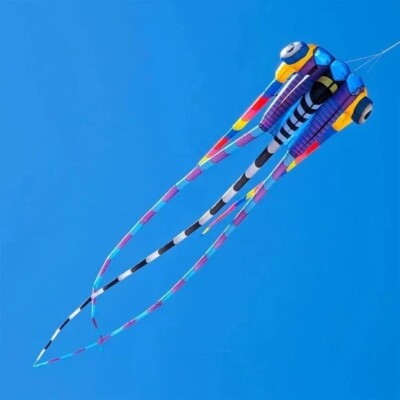 Giant 189'' Trilobite Airfoil Nylon 3D Kite For Adults +Bag + Winder + 100lb line
