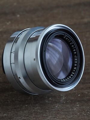 Biotar F2/56mm Red:T Carl Zeiss Jena レンズ Biotar red “T” Carl Zeiss Jena 58mm f/2 №3442793 17-blades Exakta