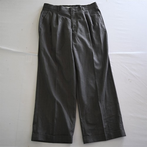 Vinci 40R 34x30 Gray Stripe 3 Piece Mens Vest Jacket Pants Suit Designed Italy - Picture 8 of 24