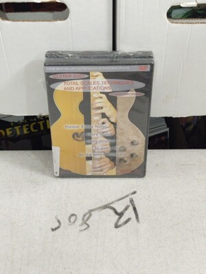 GUITAR DVD: TOTAL SCALES TECHNIQUES AND APPLICATIONS - LESSONS/STERNAL