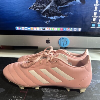 Adidas Mens Goletto VIII GW6164 Pink Soccer Cleats Shoes  display picture 3