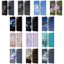 SIMONE GATTERWE PEGASUS AND UNICORNS LEATHER BOOK CASE FOR APPLE iPOD TOUCH